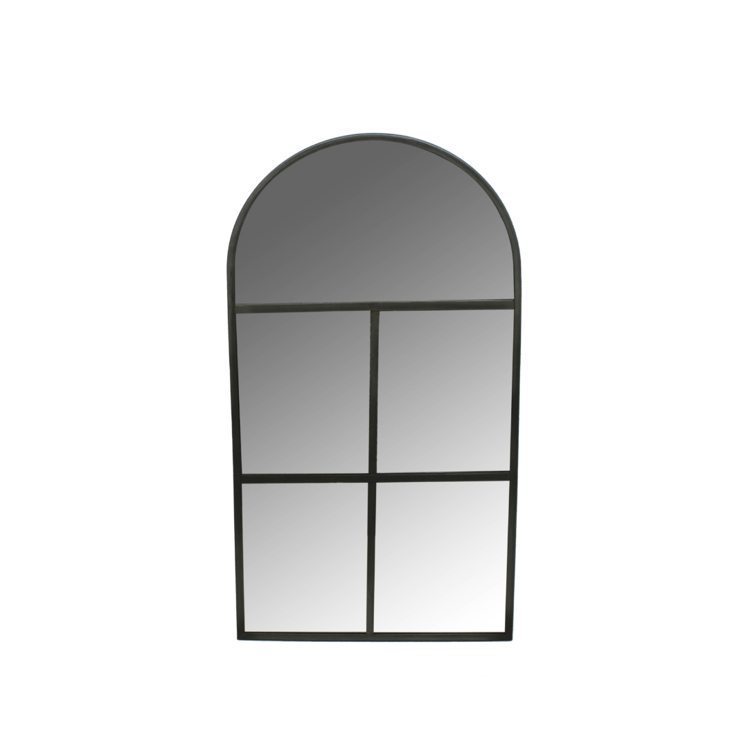 Archway Outdoor Mirror Natural Black