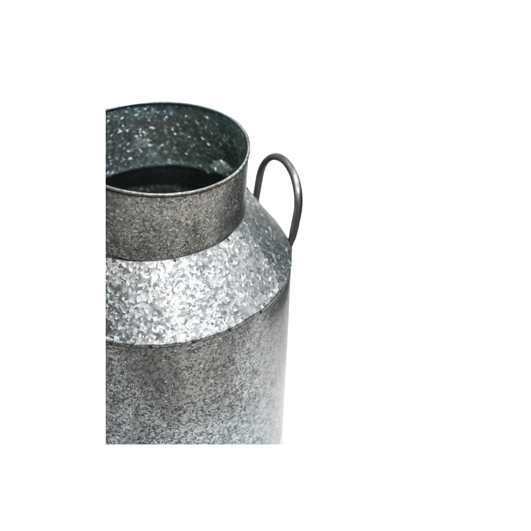 Galvanised Milk Churn