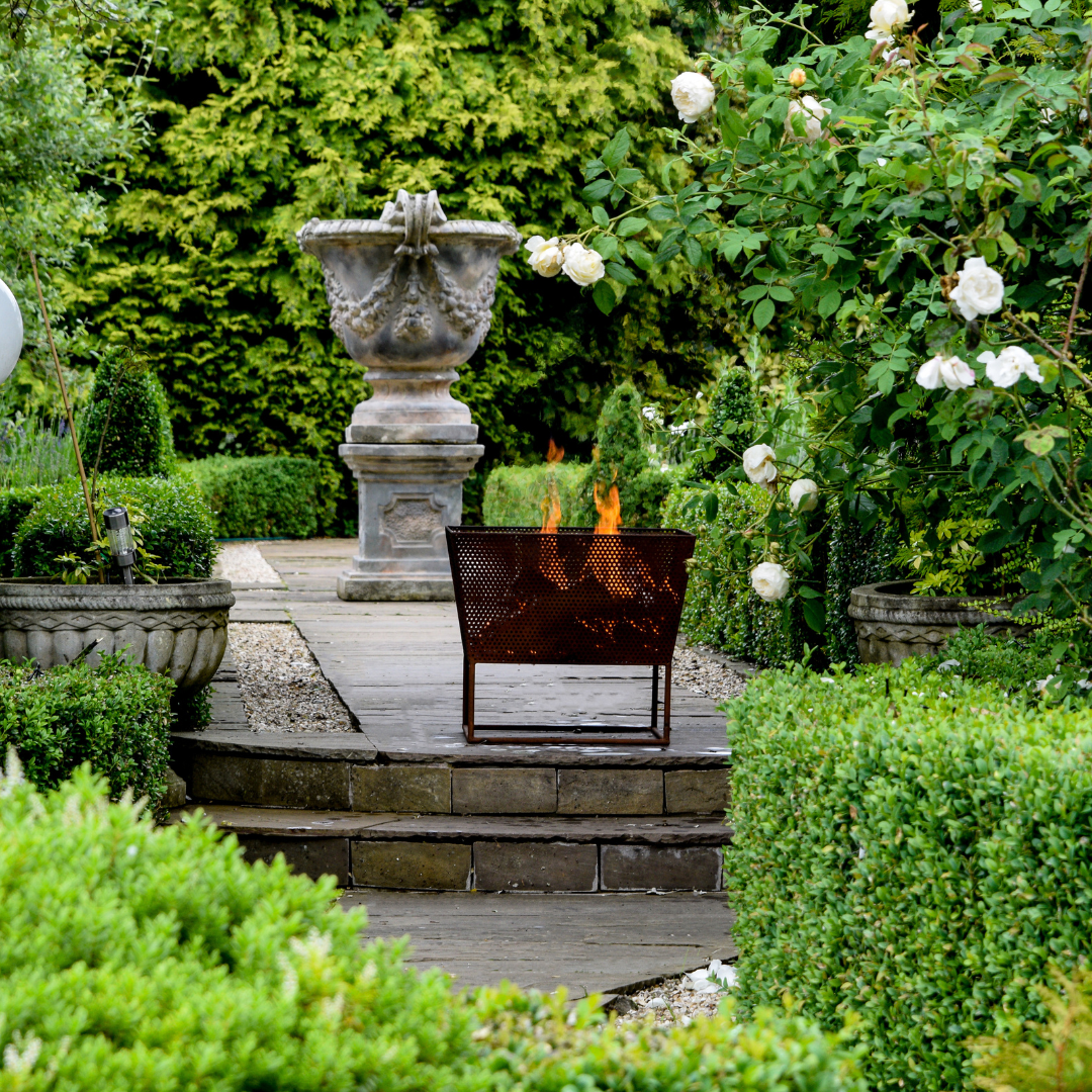 Outdoor Norfolk Firebowl Rust Iron