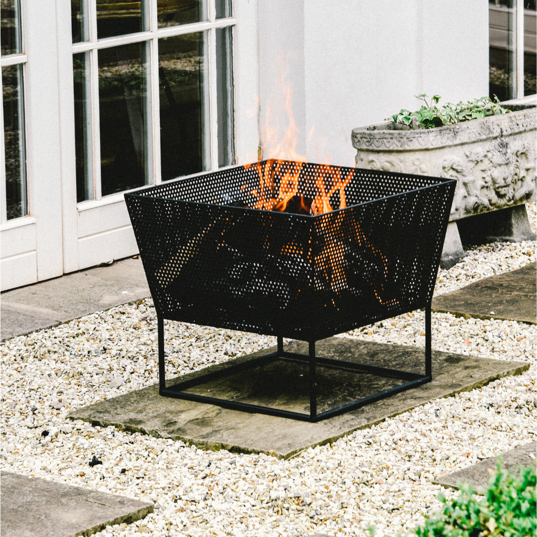 Outdoor Norfolk Firebowl Black Iron