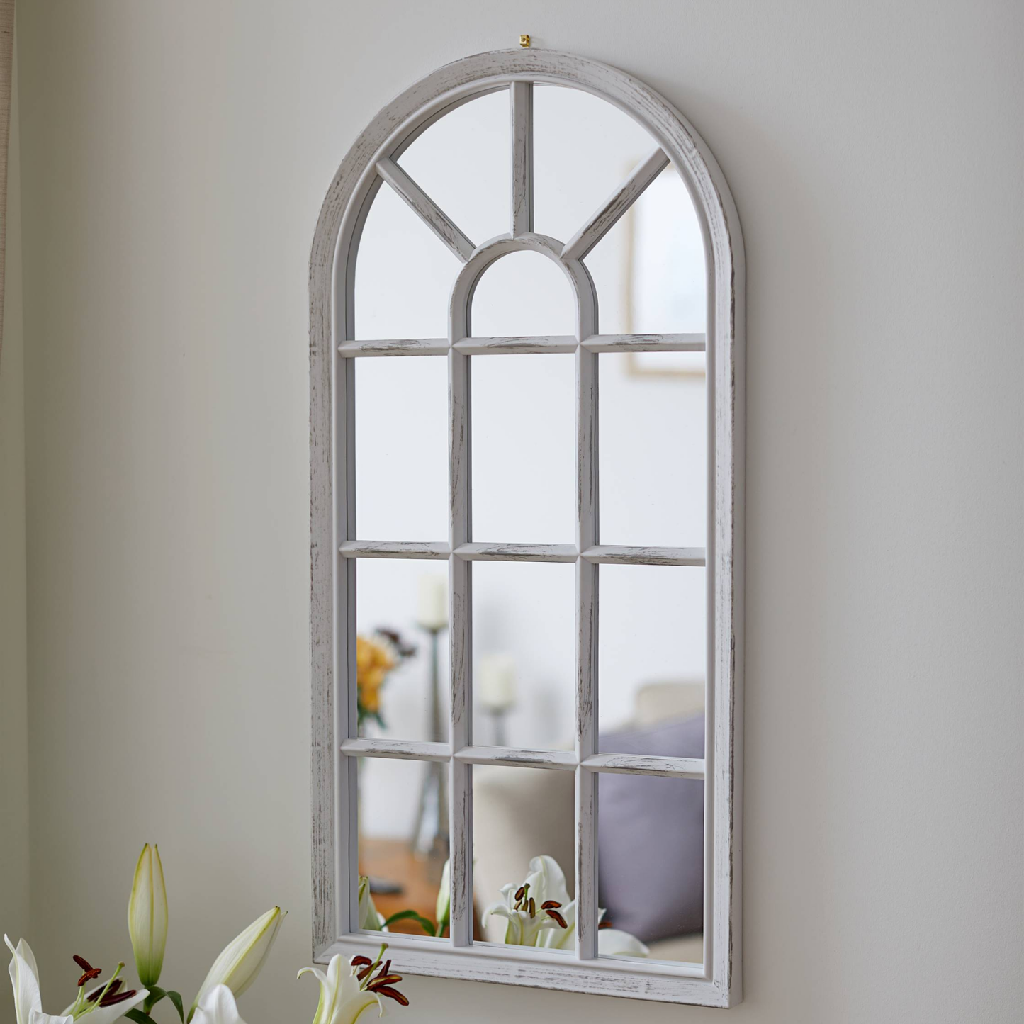 Vista Home & Garden Mirror - White