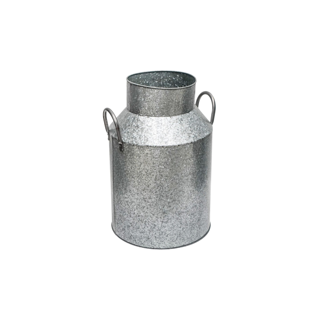 Galvanised Milk Churn