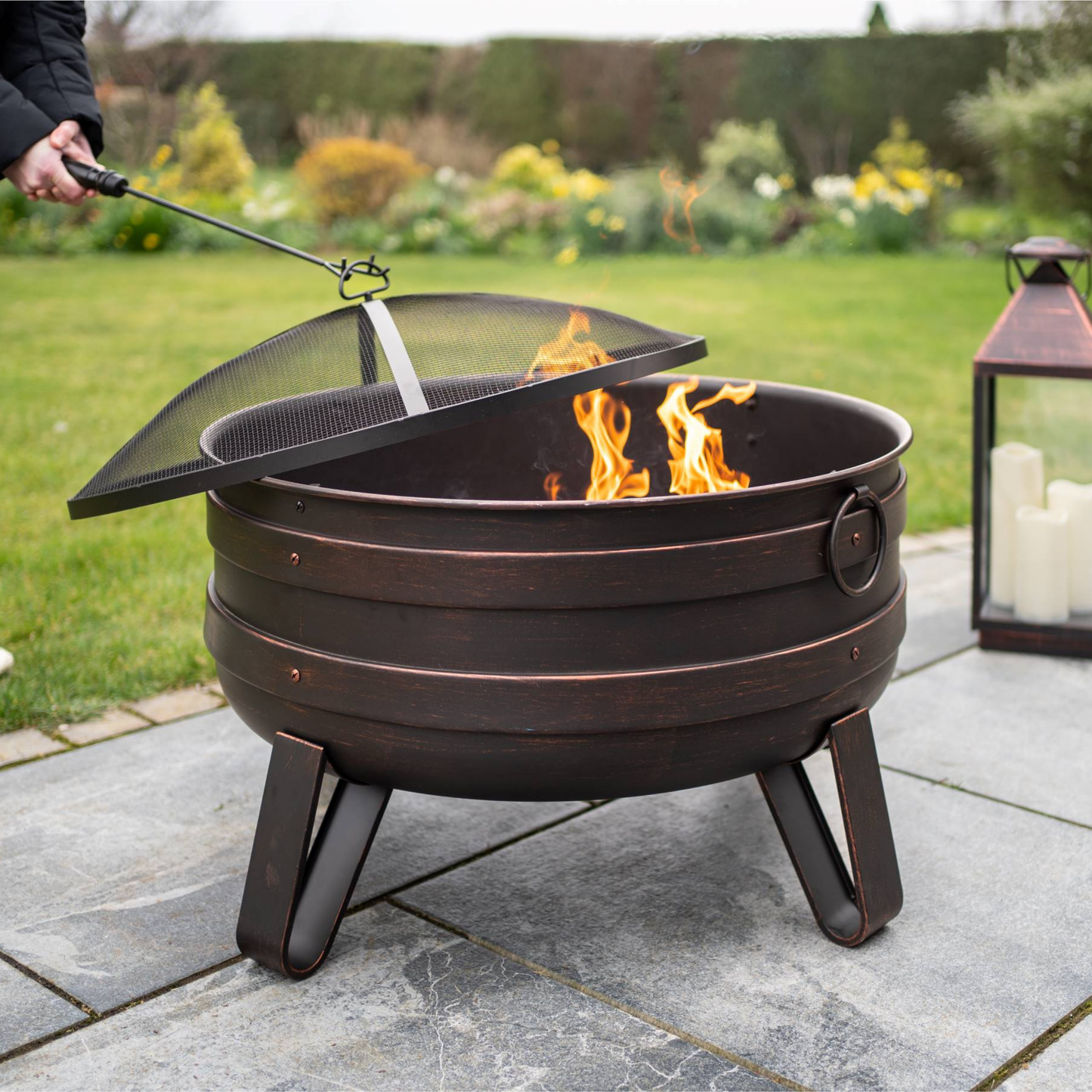 Santiago Deep bowl Firepit