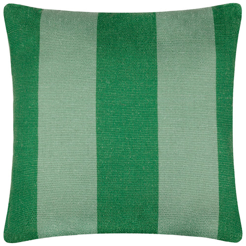 Green Deck Stripe Woven Outdoor Cushion & Cover