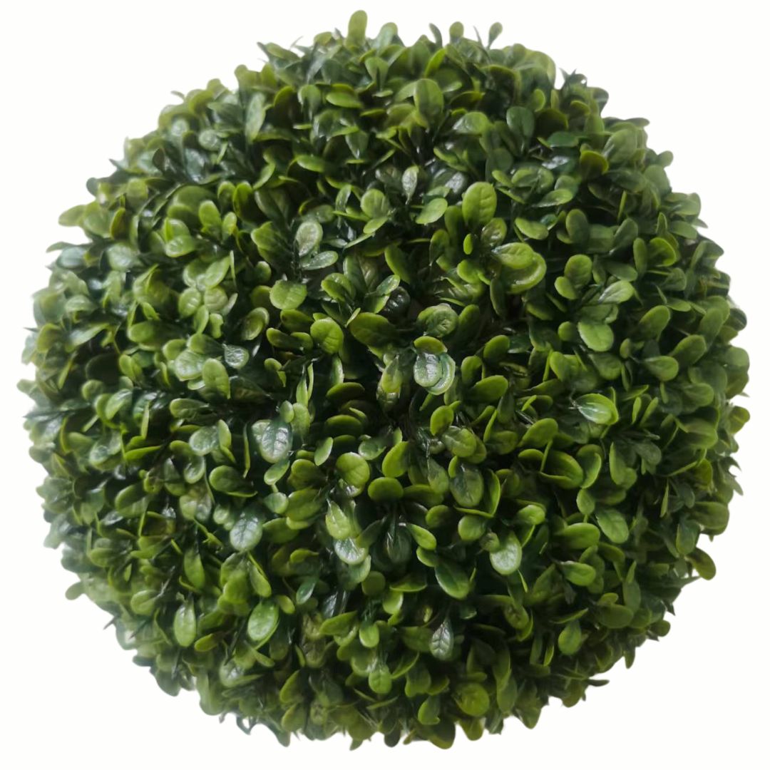 Artificial Boxwood Topiary Ball, 27cm