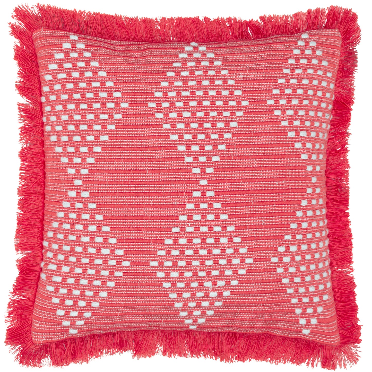 Kadie Pink Outdoor/Indoor Woven Cushion & Cover