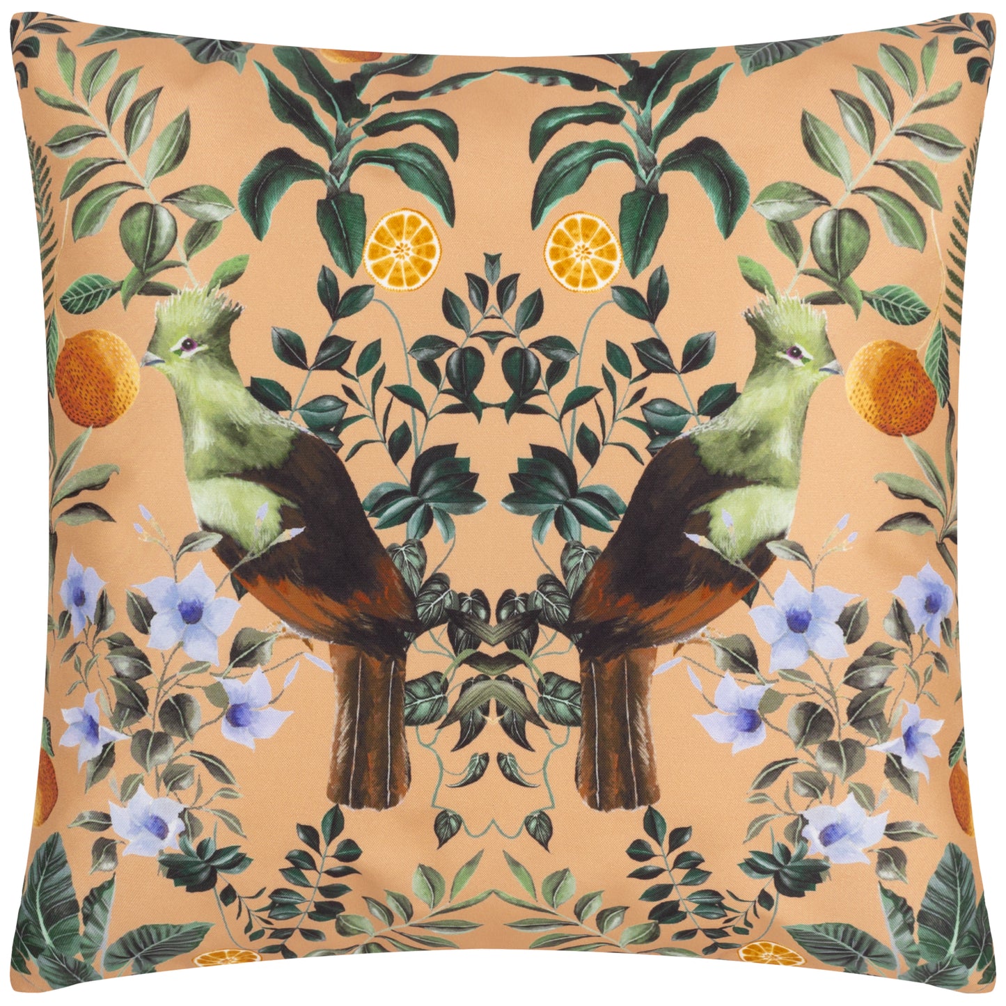 Kali Multicolour Mirrored Birds Outdoor Cushion & Cover