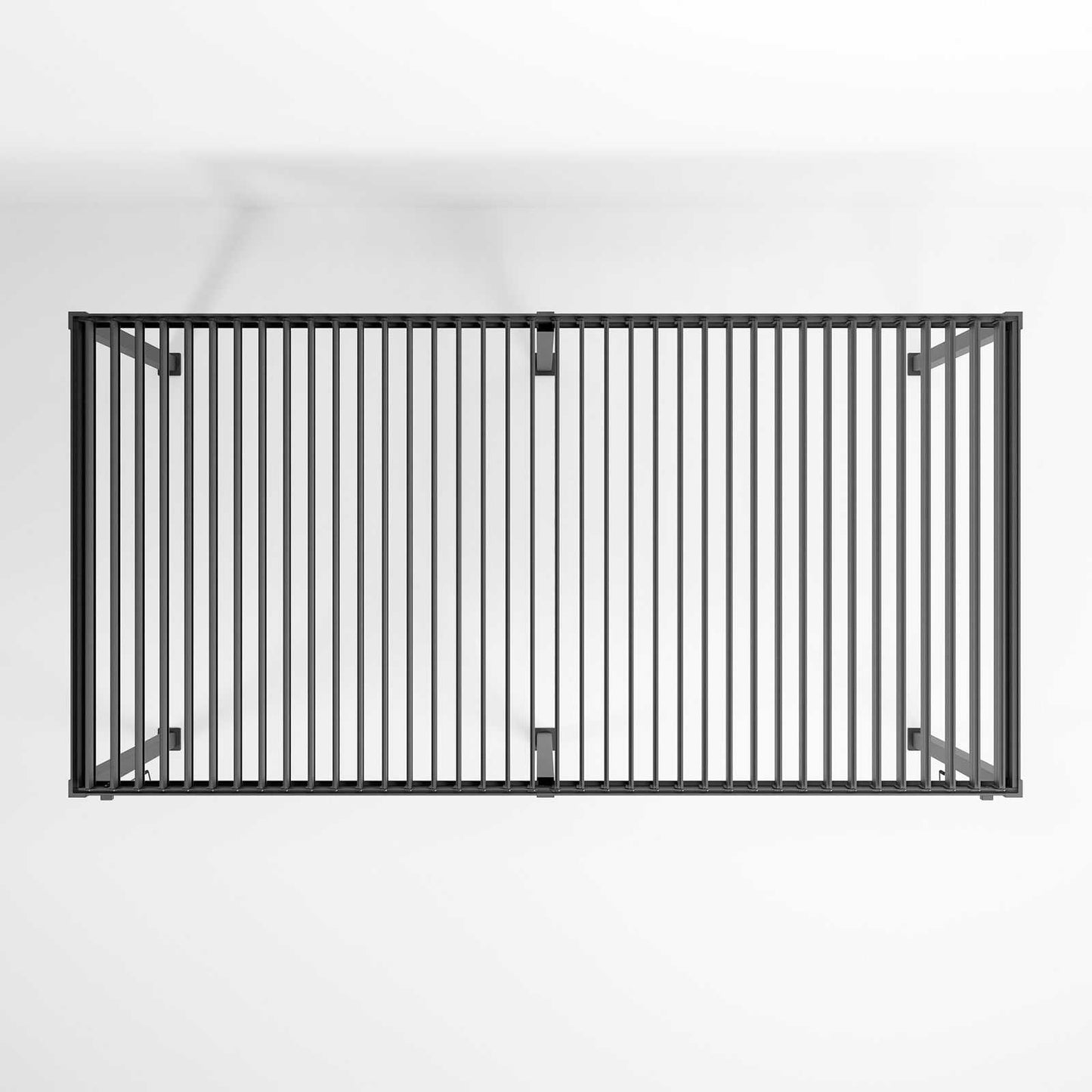 Nova - Titan Aluminium Pergola, 6m x 3m Grey