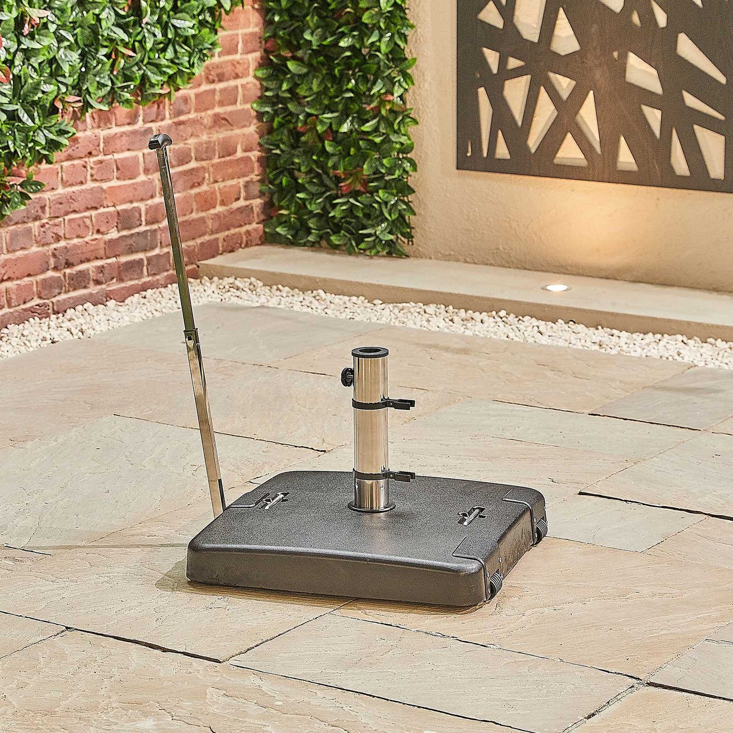 Nova -Concrete Parasol Base with Handles, 50kg