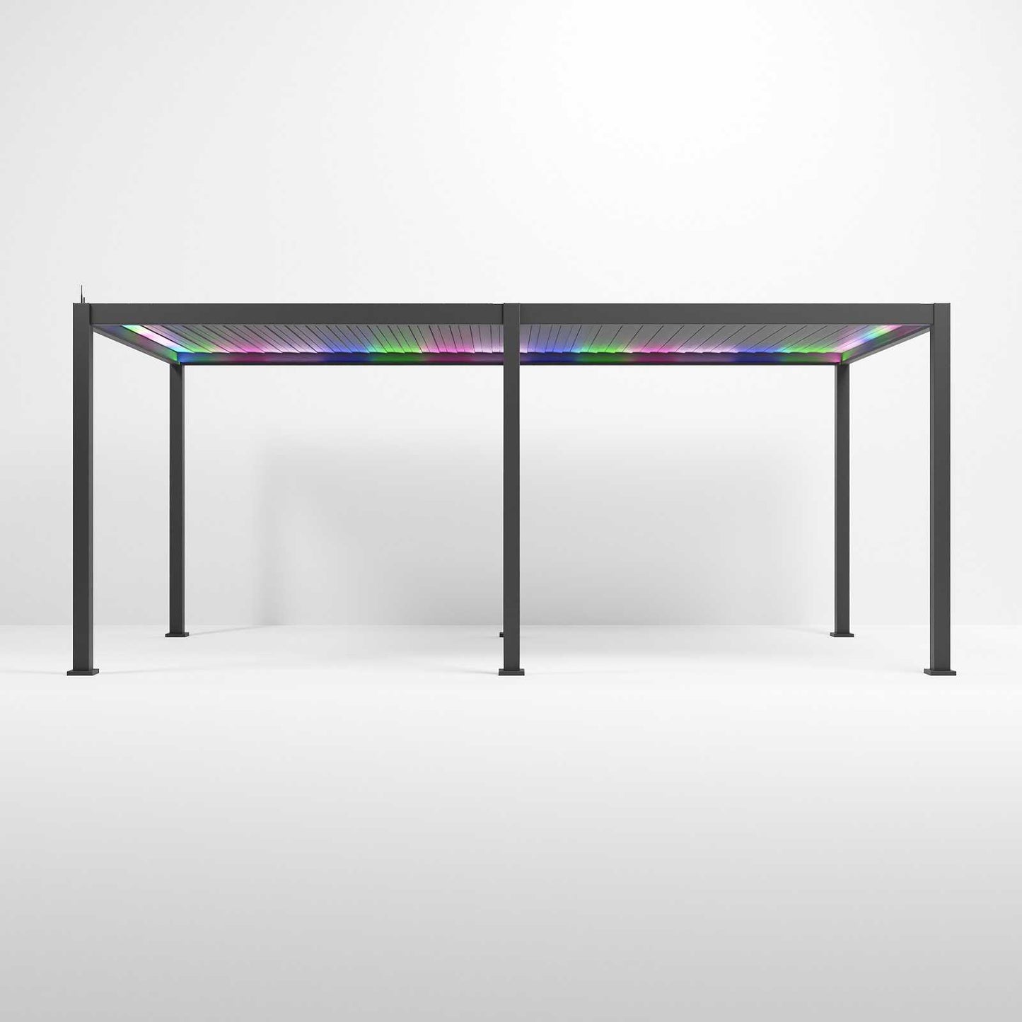 Nova - Titan LED Pergola 6m x 3m, Grey