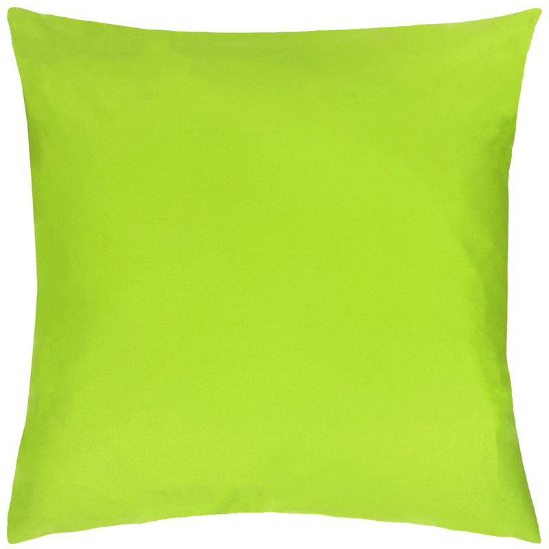 Plain Lime Outdoor Cushion & Cover