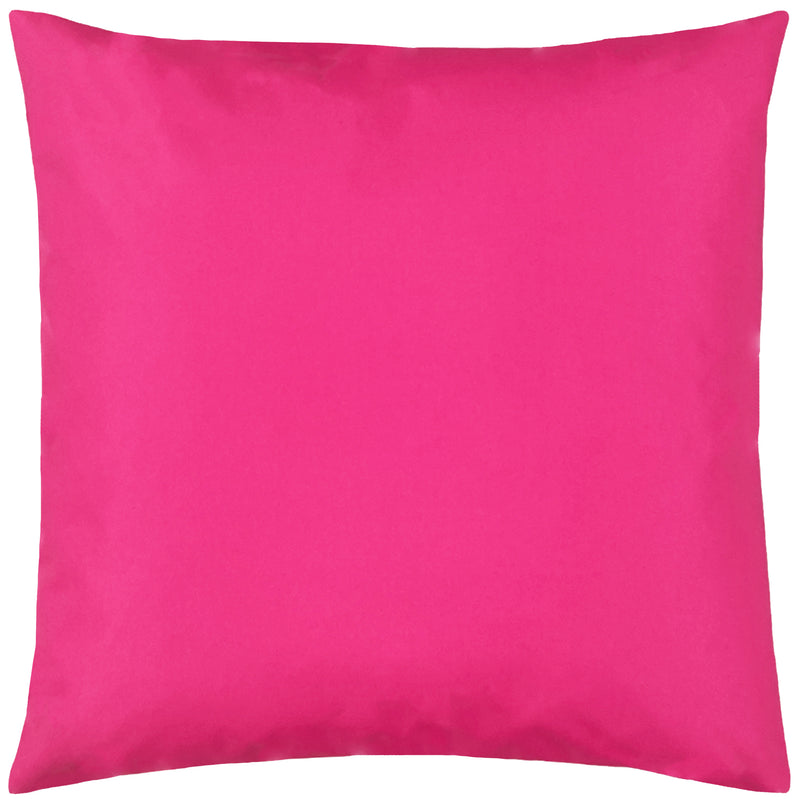 Plain Pink Outdoor Cushion & Cover