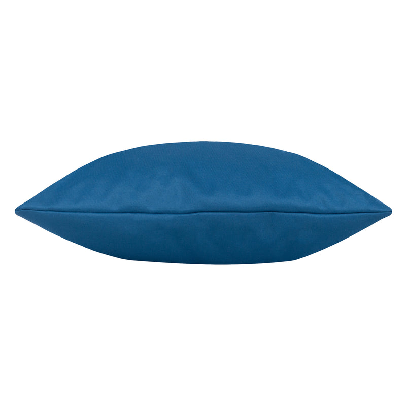 Plain Royal Outdoor Cushion & Cover