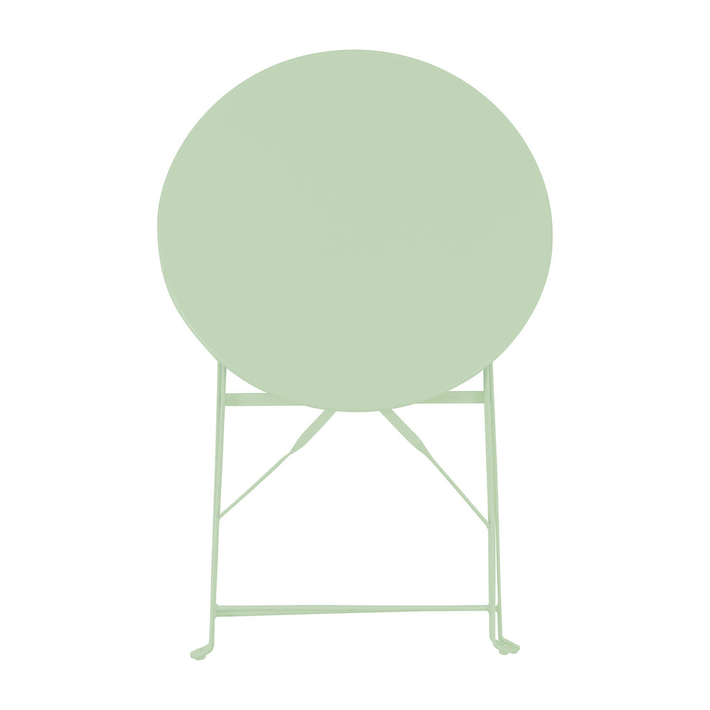 Two-Seater Round Bistro Set, Sage Green