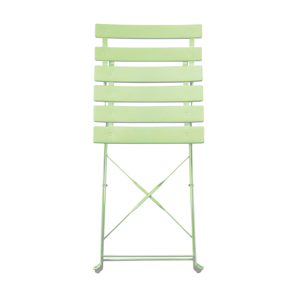 Two-Seater Round Bistro Set, Sage Green